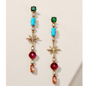 Stella & Dot Candy Linear earrings